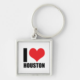 Porte-clés J'aime Houston