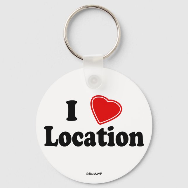 Porte-clés J'aime II (Recto)