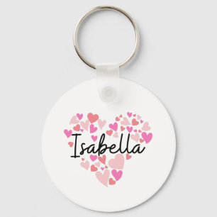 Porte-clés J'aime Isabella