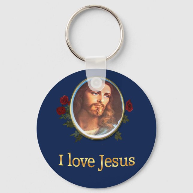 Porte-clés J'aime JEsus (Recto)