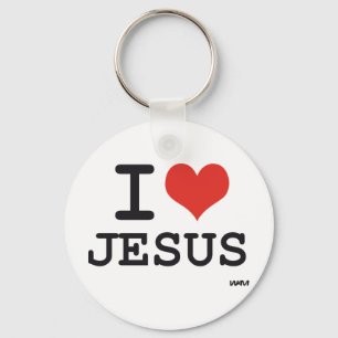 Porte-clés J'aime Jésus
