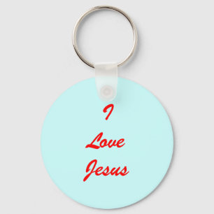 Porte-clés J'aime Jésus