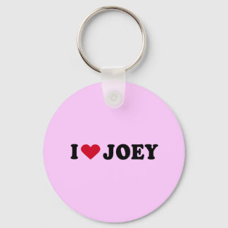PORTE-CLÉS J'AIME JOEY