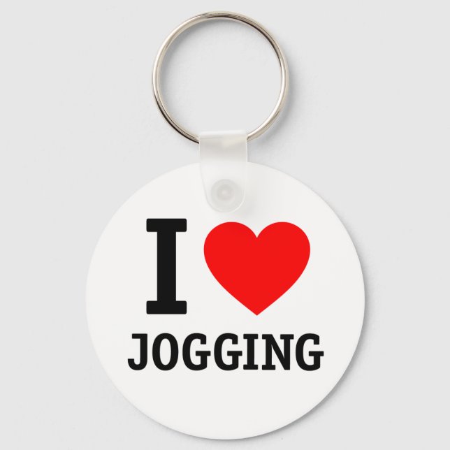 Porte-clés J'Aime Jogging (Recto)