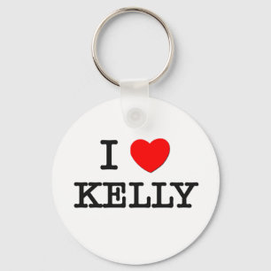Porte-clés J'aime Kelly