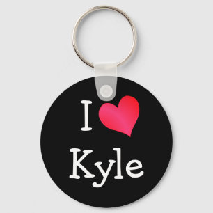 Porte-clés J'aime Kyle