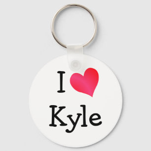 Porte-clés J'aime Kyle