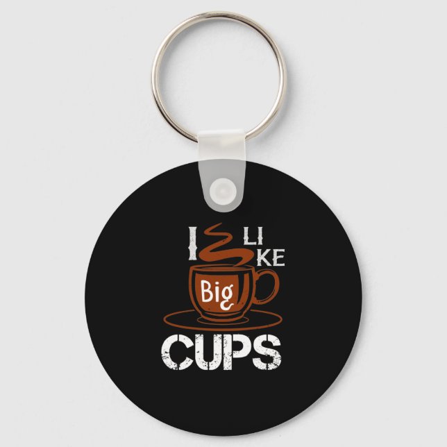 Porte-clés J'Aime La Big Cup (Recto)