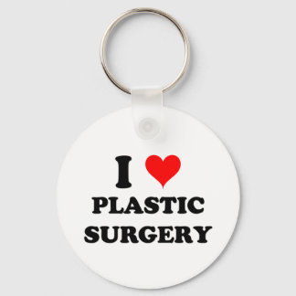 Porte-clés J'Aime La Chirurgie Plastique