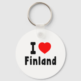 Porte-clés J'Aime La Finlande.