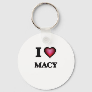 Porte-clés J'aime la Macy