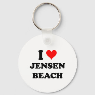 Porte-clés J'aime la plage la Floride de Jensen