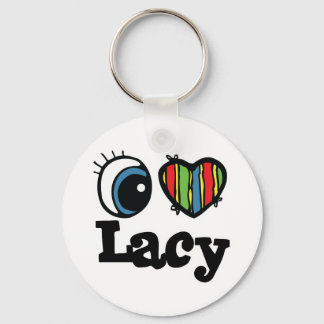 Porte-clés J'aime Lacy