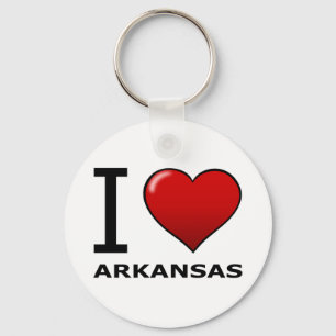 PORTE-CLÉS J'AIME L'ARKANSAS