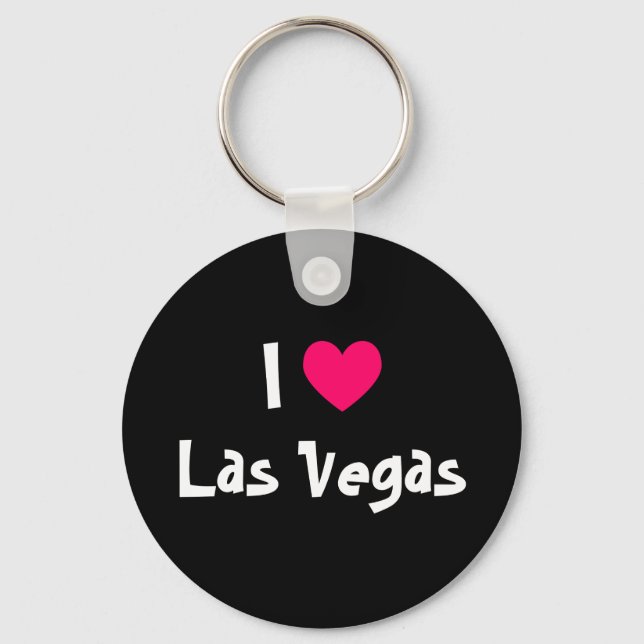 Porte-clés J'aime Las Vegas (Front)