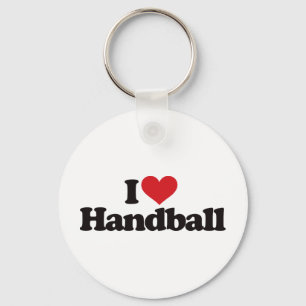 Porte-clés J'aime le handball