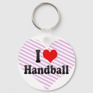 Porte-clés J'aime le handball