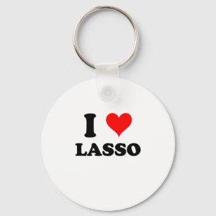 Porte-clés J'aime le lasso