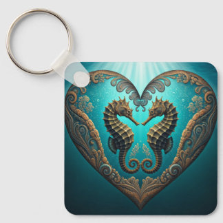 Porte-clés J'aime le Porte - clé Océan