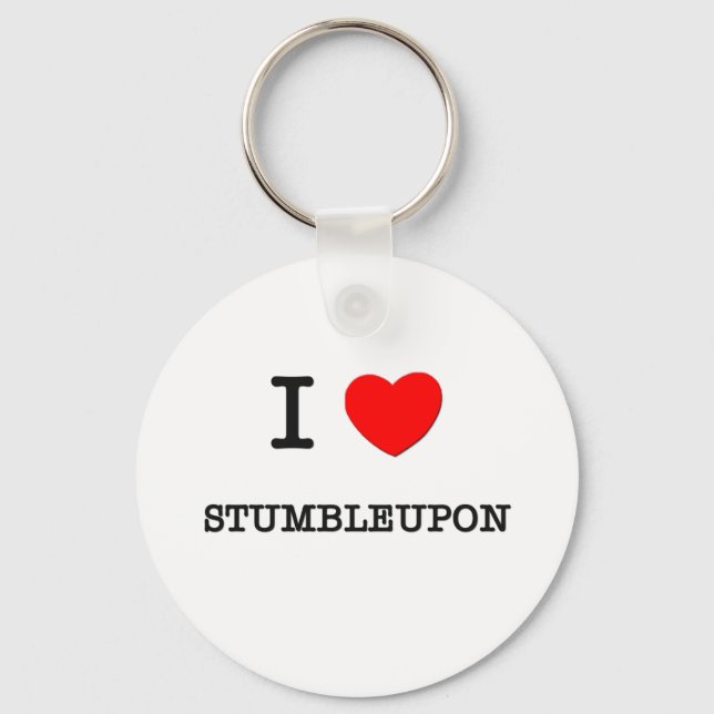 PORTE-CLÉS J'AIME LE STUMBLEUPON (Recto)