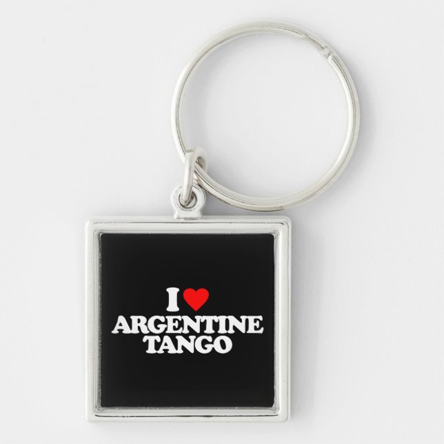 PORTE-CLÉS J'AIME LE TANGO ARGENTIN (Devant)