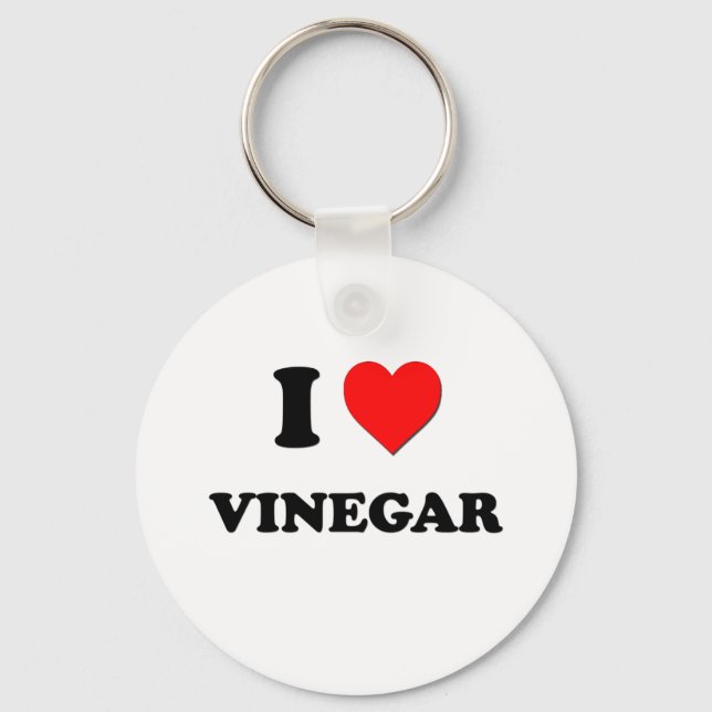 Porte-clés J'aime le Vinegar (Recto)