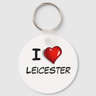 Porte-clés J'aime Leicester