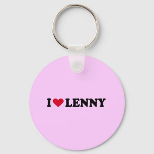 PORTE-CLÉS J'AIME LENNY