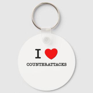 Porte-clés J'aime les contre-attaques