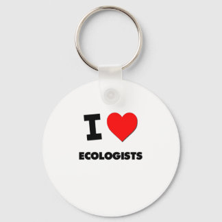 Porte-clés J'aime les écologistes
