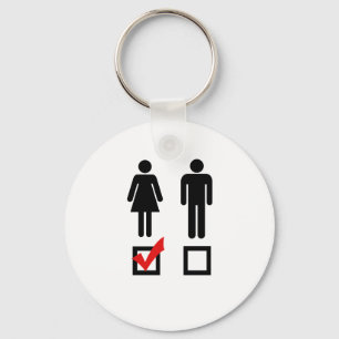 Porte-clés J'aime les filles