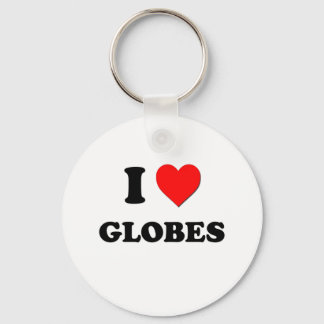 Porte-clés J'aime les Globes