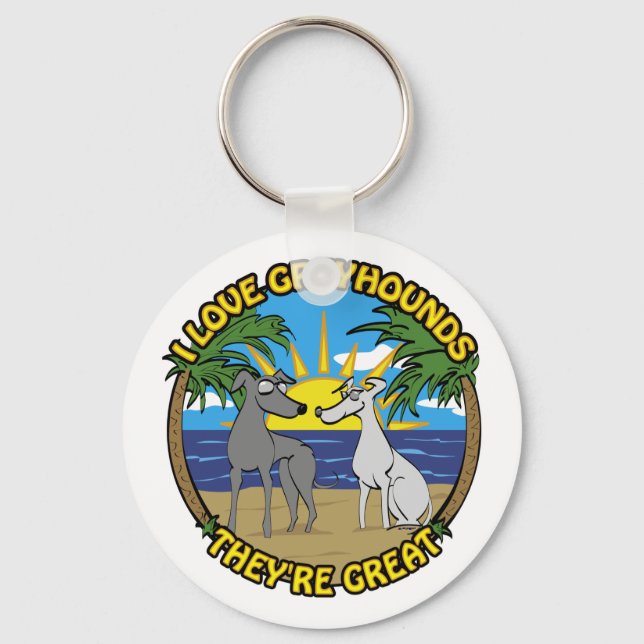 PORTE-CLÉS J'AIME LES GRANDS-ARTS, ILS SONT GRANDS (Recto)