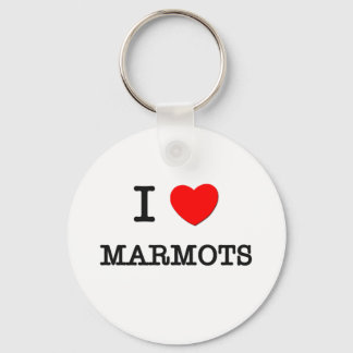 Porte-clés J'aime les MARMOTS