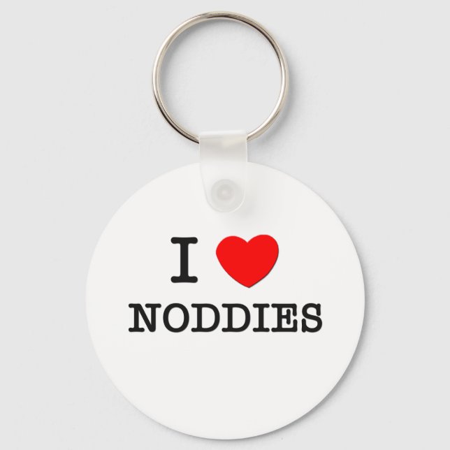 Porte-clés J'aime les noeuds (Recto)