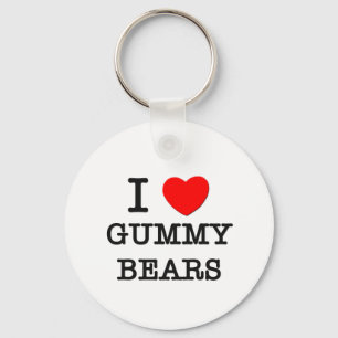Porte-clés J'Aime Les Ours Gummy