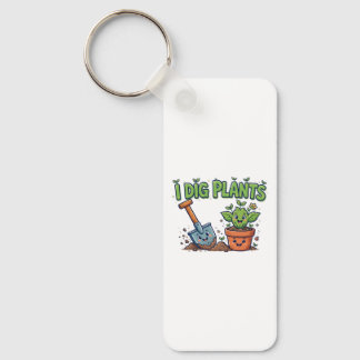 Porte-clés J'aime les plantes
