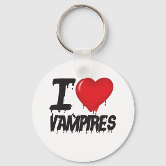 Porte-clés J'aime les vampires