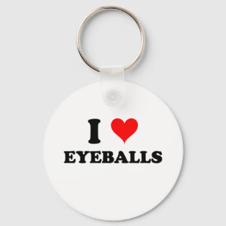 Porte-clés J'aime les yeux