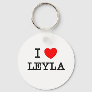 Porte-clés J'aime Leyla