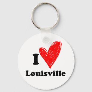 Porte-clés J'aime Louisville