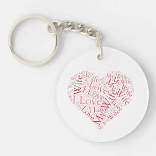 Porte-clés J'Aime Ma Femme