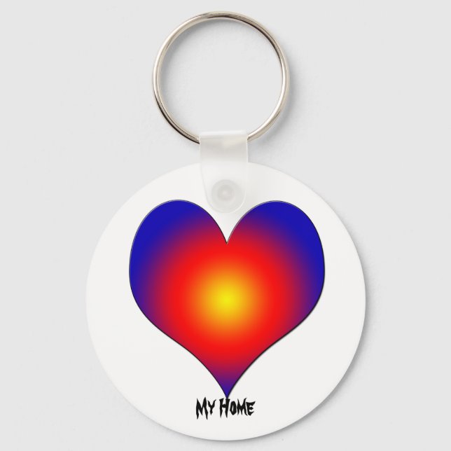 Porte-clés J'Aime Ma Maison (Recto)