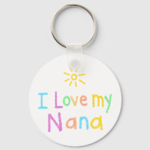 Porte-clés J'aime ma Nana