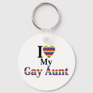 Porte-clés J'Aime Ma Tante Gay