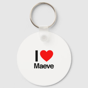 Porte-clés j'aime maeve