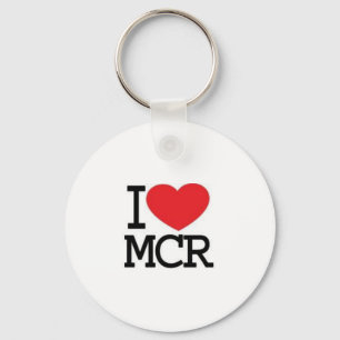 PORTE-CLÉS J'AIME MANCHESTER