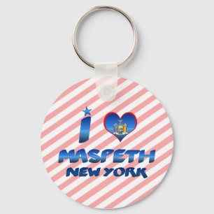 Porte-clés J'aime Maspeth, New York