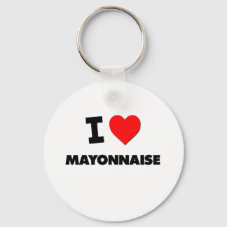 Porte-clés J'aime Mayonnaise