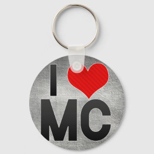Porte-clés J'aime MC